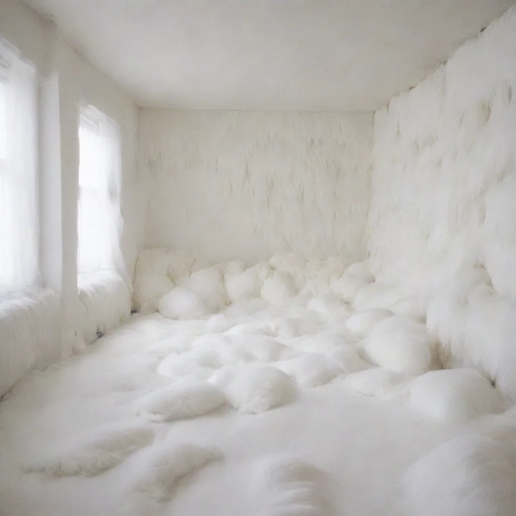 trending a room covered in thick white fur everywhere good looking fantastic 1