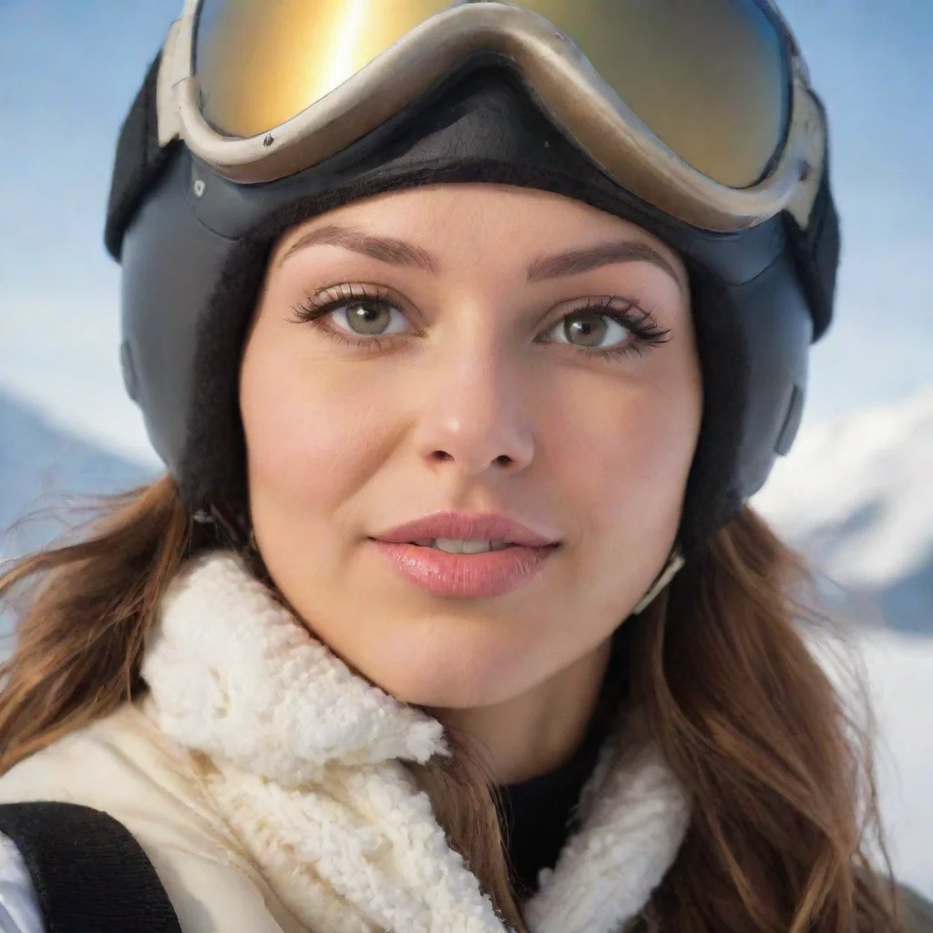 aitrending a woman in aviator helmet and ski mask good looking fantastic 1