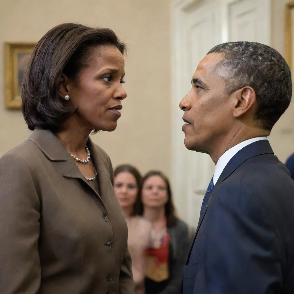 trending a woman talking with barack obama good looking fantastic 1