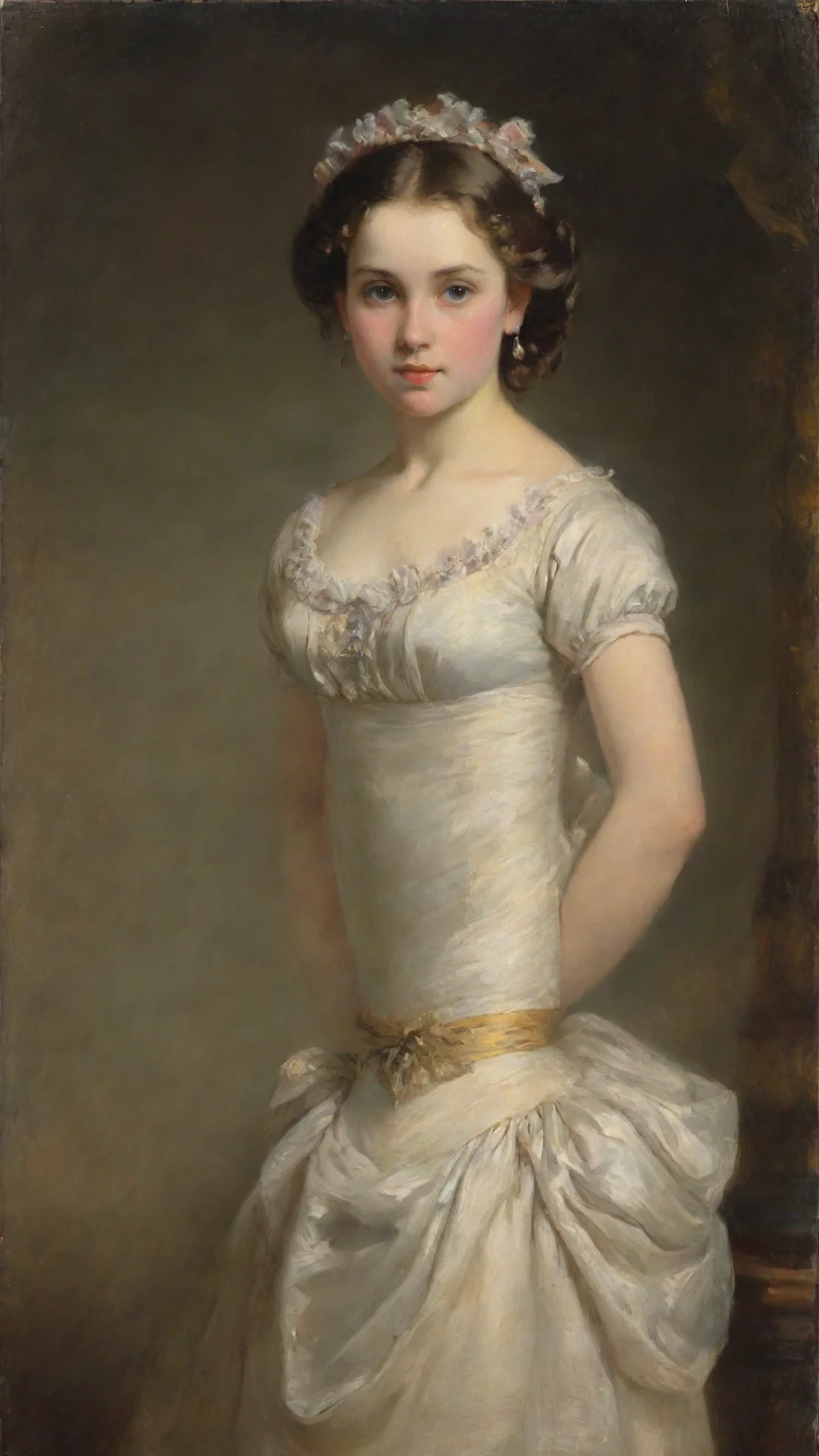 aitrending a young lady good looking fantastic 1 tall