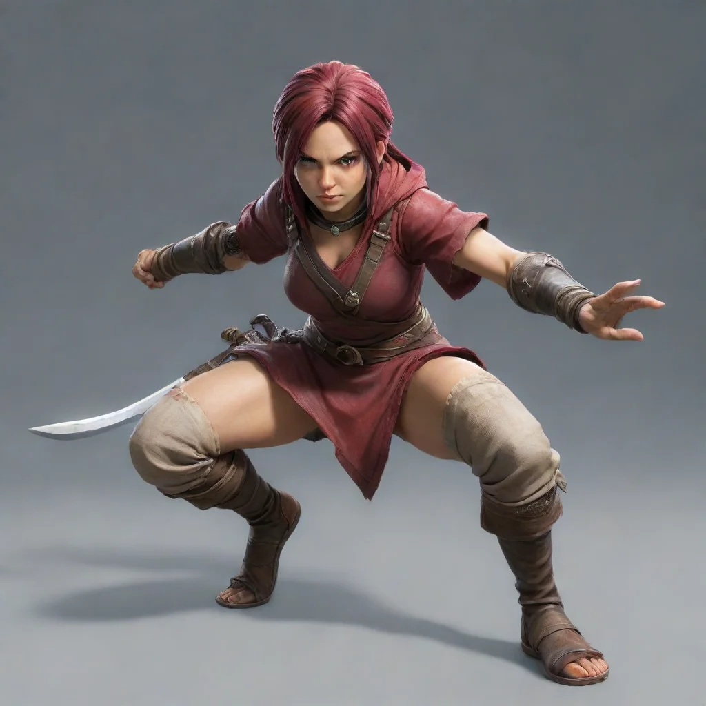 aitrending action rpg%2C crouching pose good looking fantastic 1