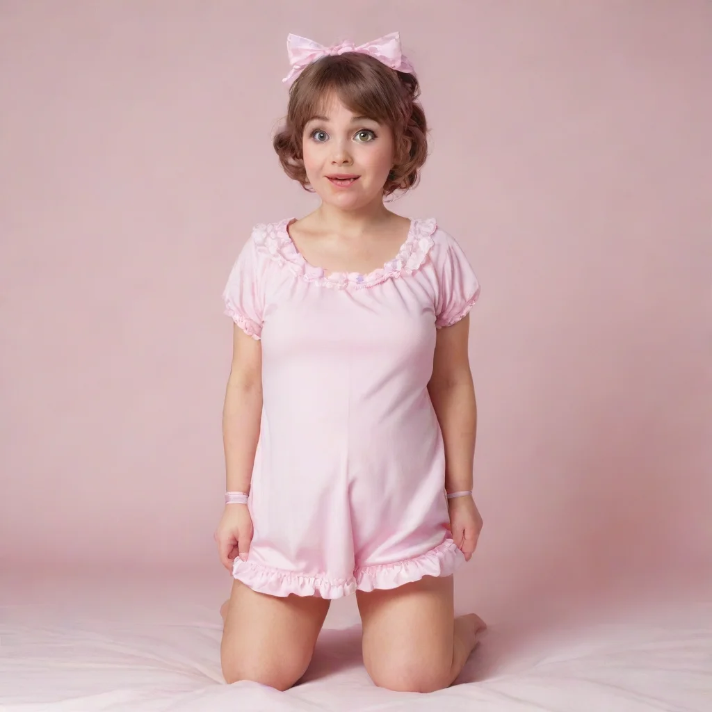 aitrending adult woman dressed like a baby girl good looking fantastic 1