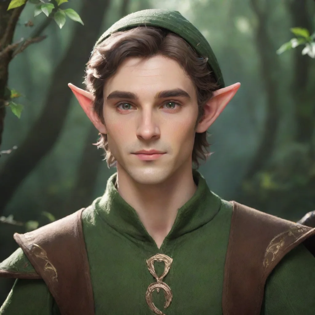 aitrending aesthetic character elf handsome good looking fantastic 1