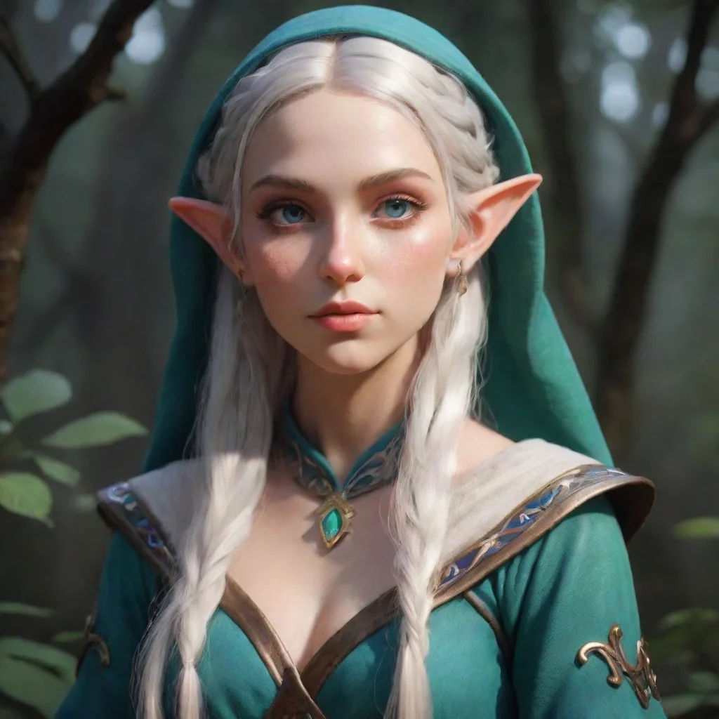 aitrending aesthetic character elf mage good looking fantastic 1