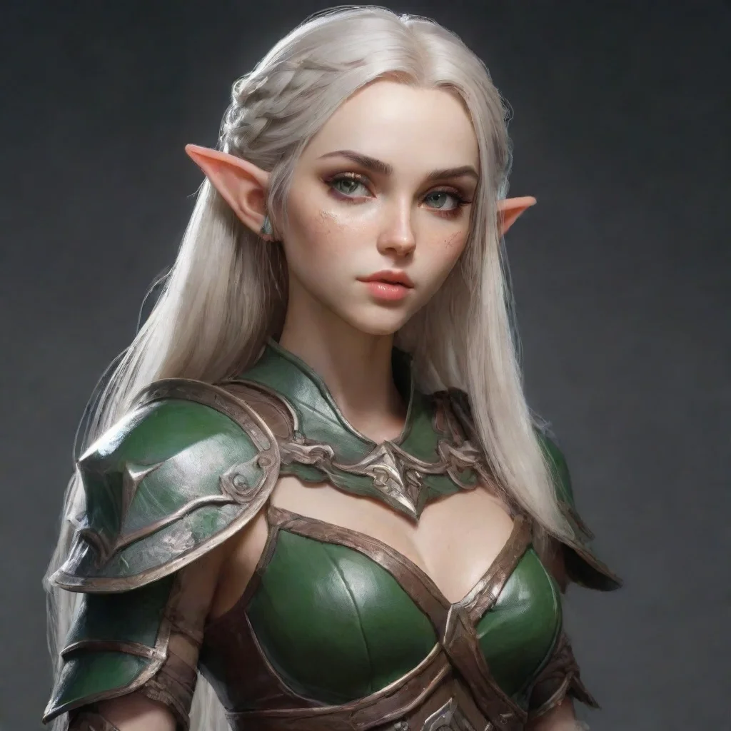aitrending aesthetic character elf warrior good looking fantastic 1