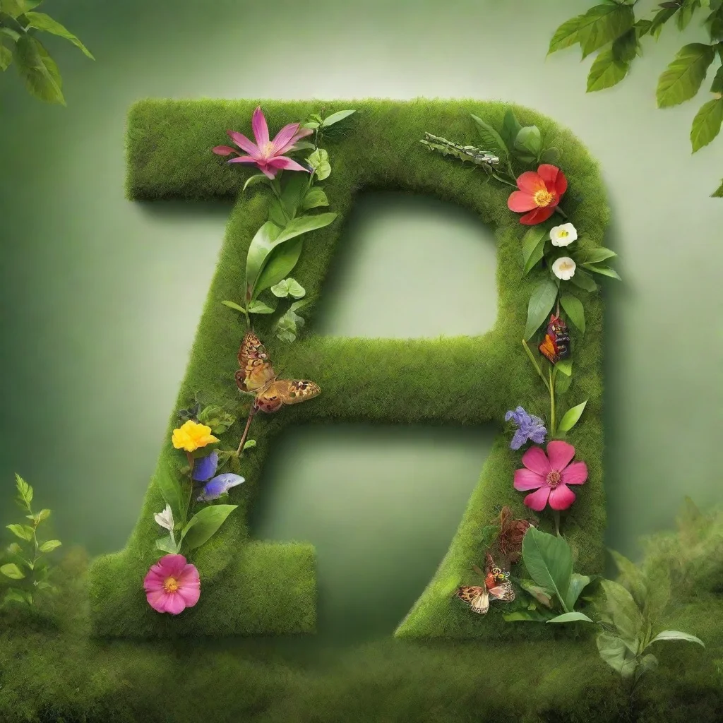 aitrending alphabet a with nature good looking fantastic 1