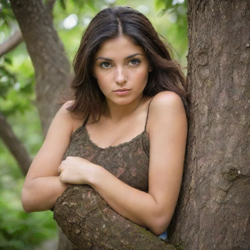 aitrending amazing sheena resting on a tree awesome portrait 3 good looking fantastic 1