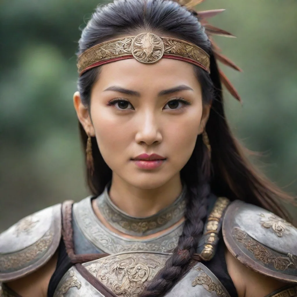 aitrending an asian woman beautiful warrior good looking fantastic 1