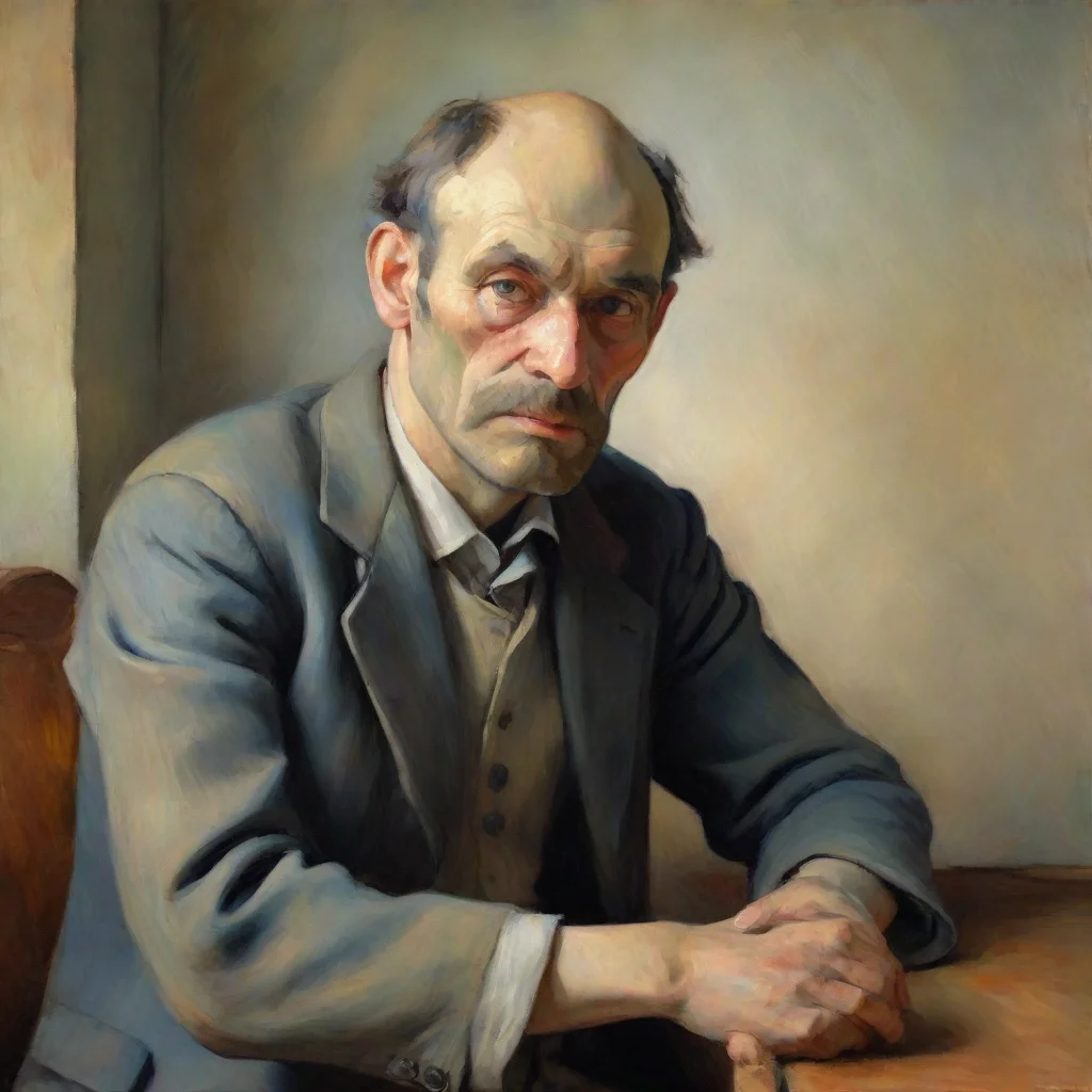 aitrending an image of a a person a waiting%2C soft light%2C detailed%2C realistic%2C in style of paul cezanne. good looking fantastic 1