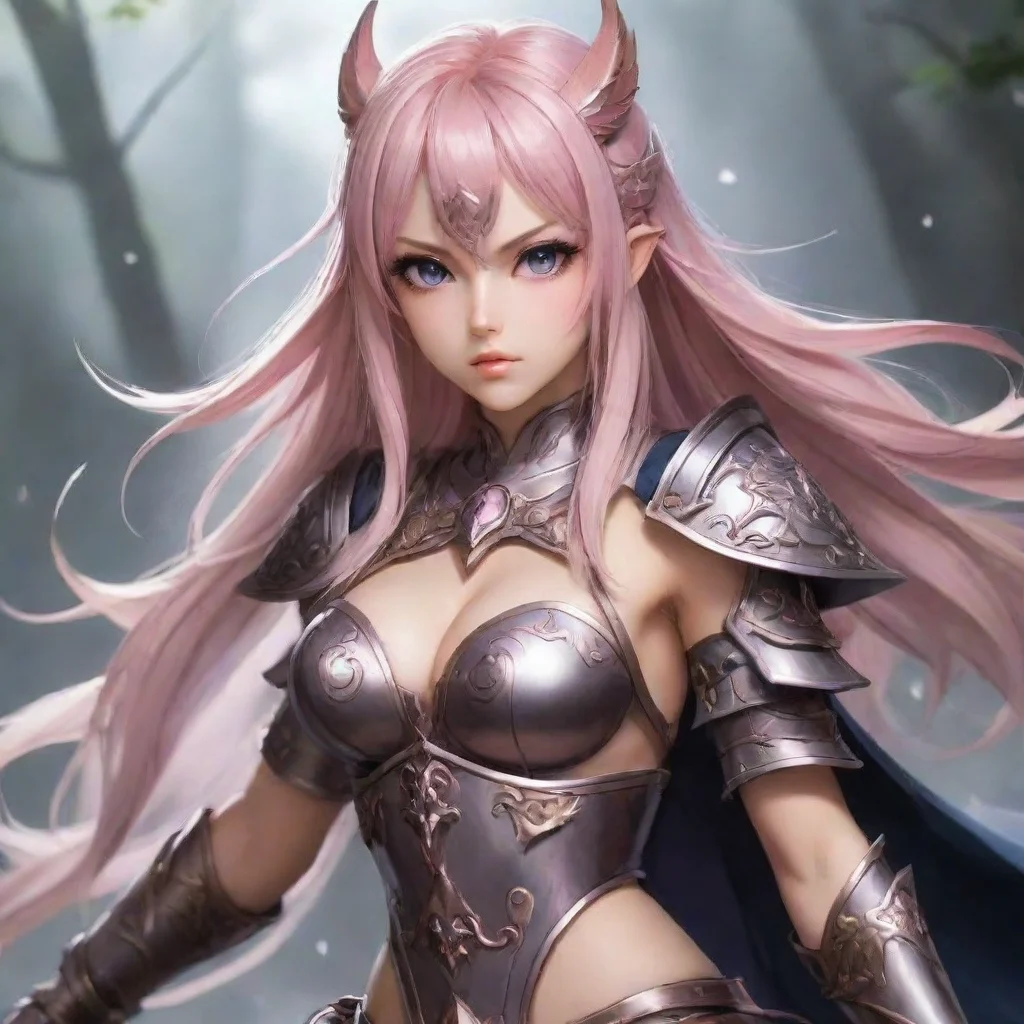 aitrending anime feminine fantasy warrior good looking fantastic 1
