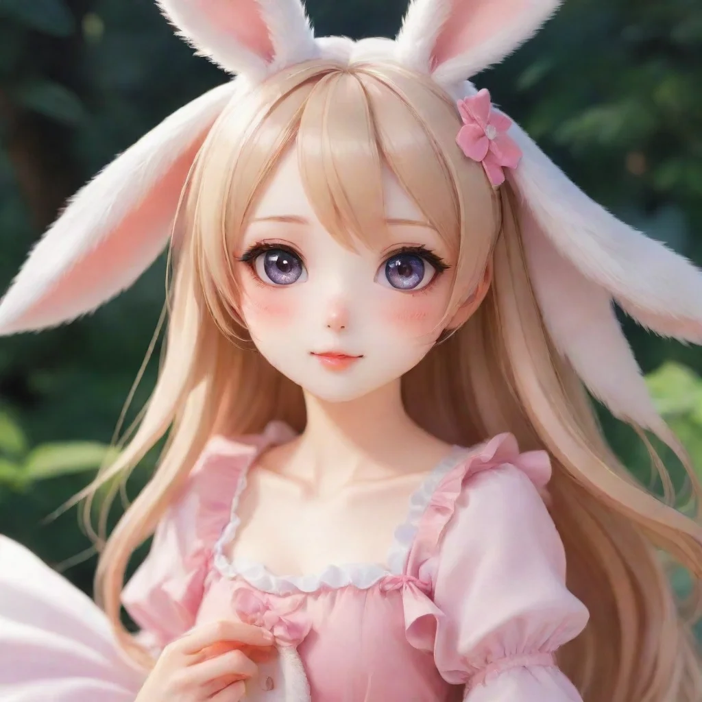 aitrending anime feminine sweet rabbit girl detailed good looking fantastic 1