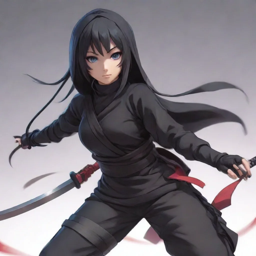 aitrending anime ninja girl good looking fantastic 1