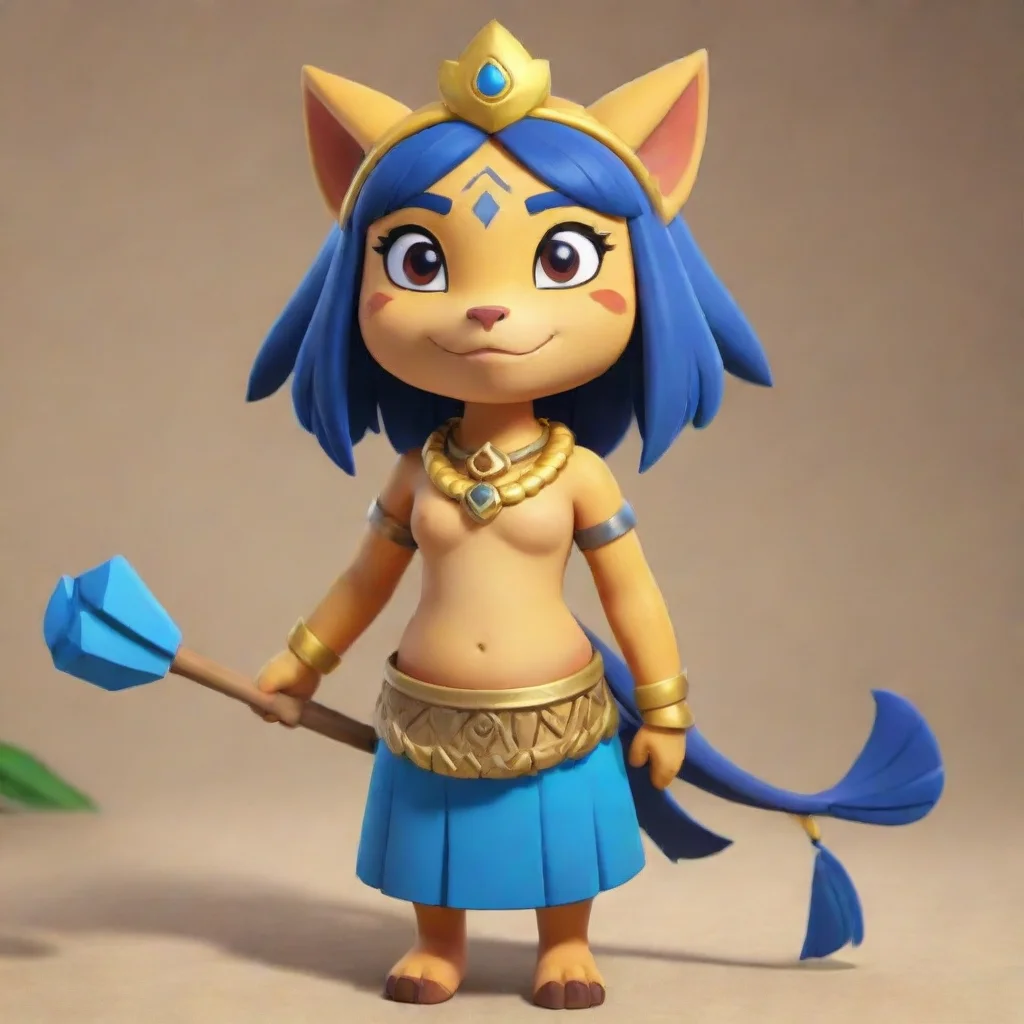 aitrending ankha from animal crossing confident engaging wow artstation art 3 good looking fantastic 1