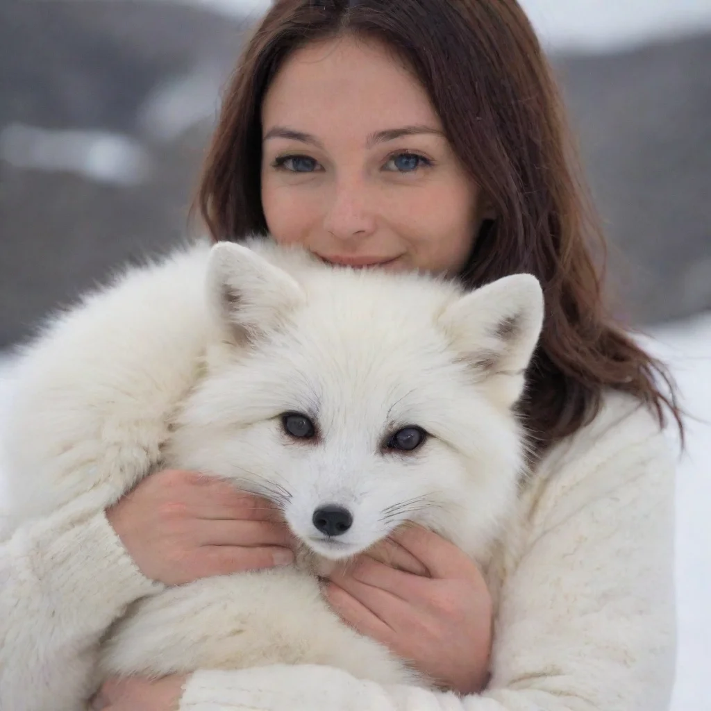 aitrending arctic fox cuddling human%27s front good looking fantastic 1