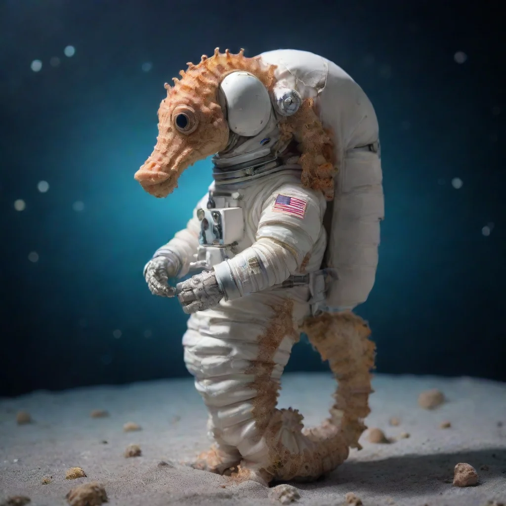 aitrending astronaut seahorse good looking fantastic 1