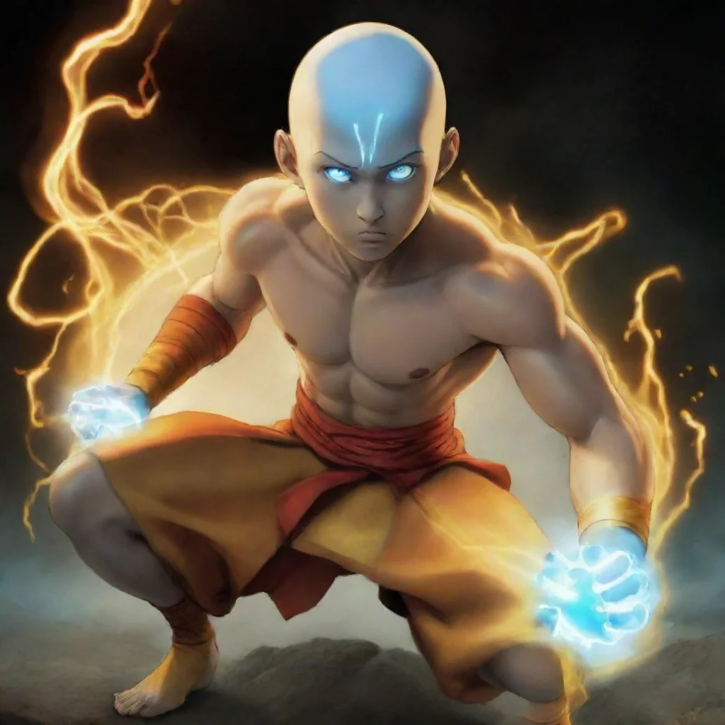 aitrending avatar aang with electricty power good looking fantastic 1