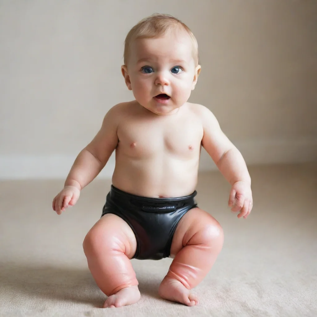 aitrending baby wearing rubber baby pants. good looking fantastic 1