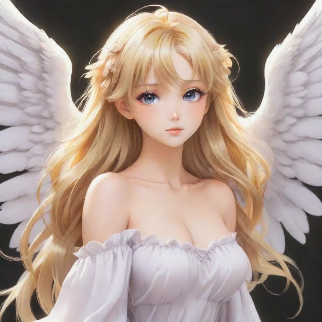 aitrending beautiful blonde anime angel good looking fantastic 1