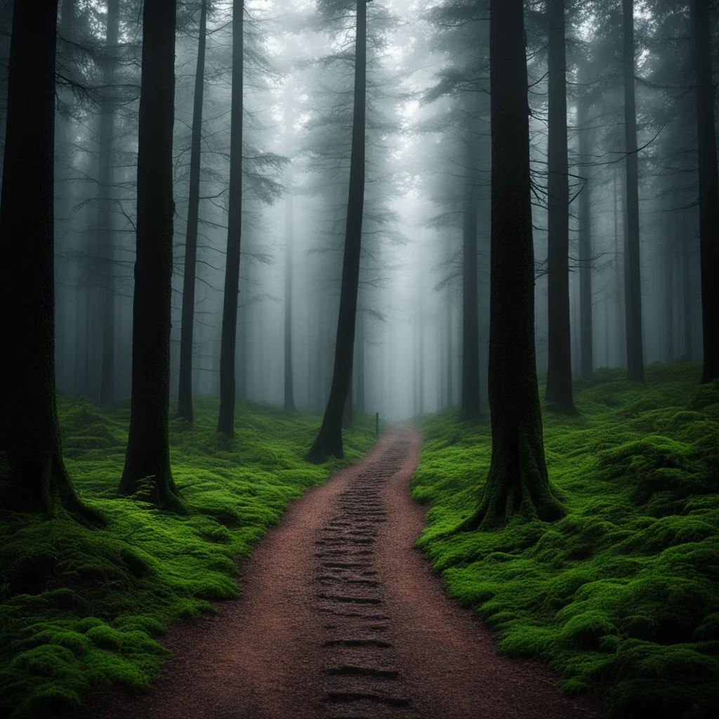 trending beautiful dimly lit forest 3 paths good looking fantastic 1