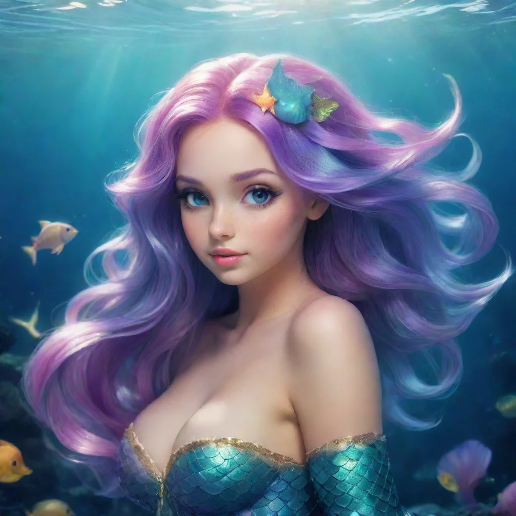 aitrending beautiful mermaid girl  good looking fantastic 1