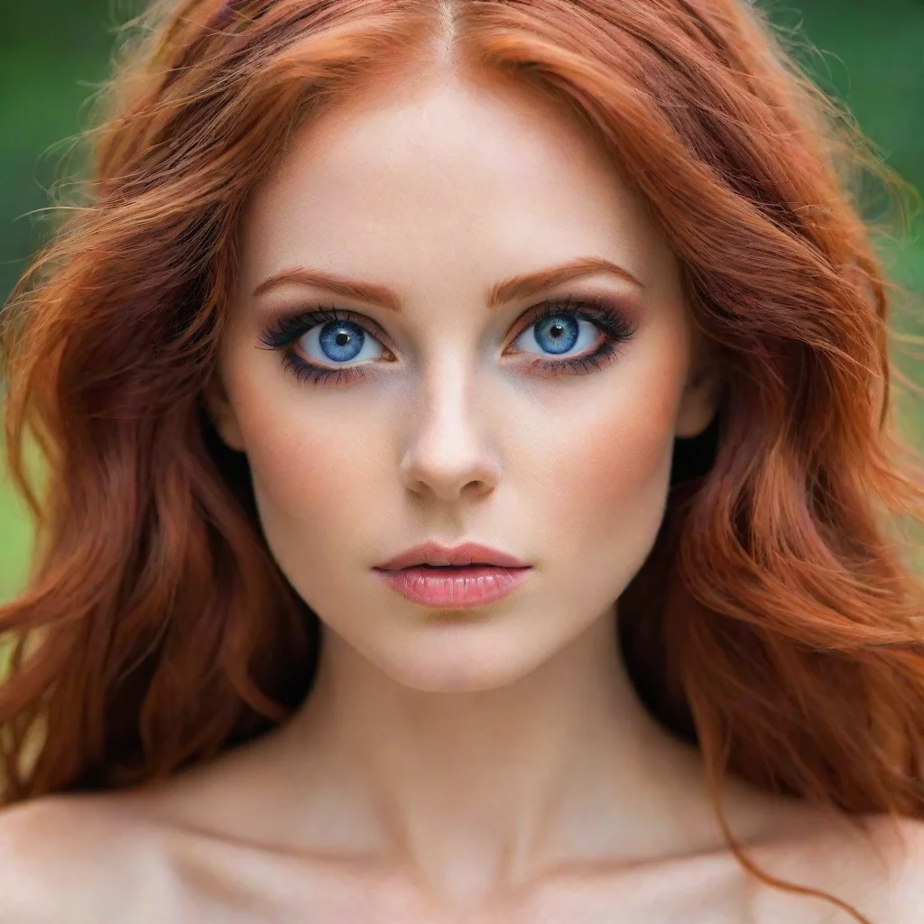 trending beautiful redhead amazing eyes clear stunning sensual seductive look strong red vibrant colors good looking fantastic 1