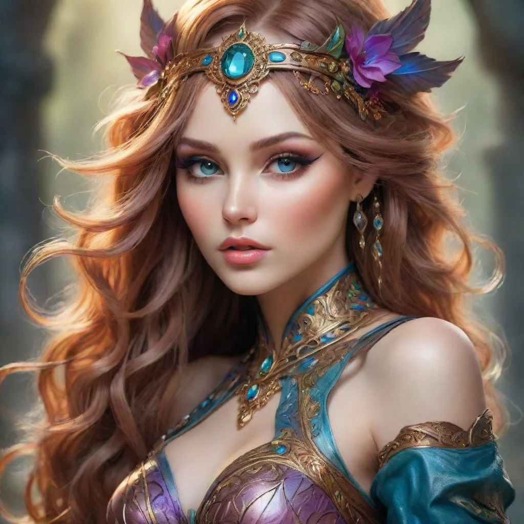 aitrending beautiful woman detailed fantasy style good looking fantastic 1