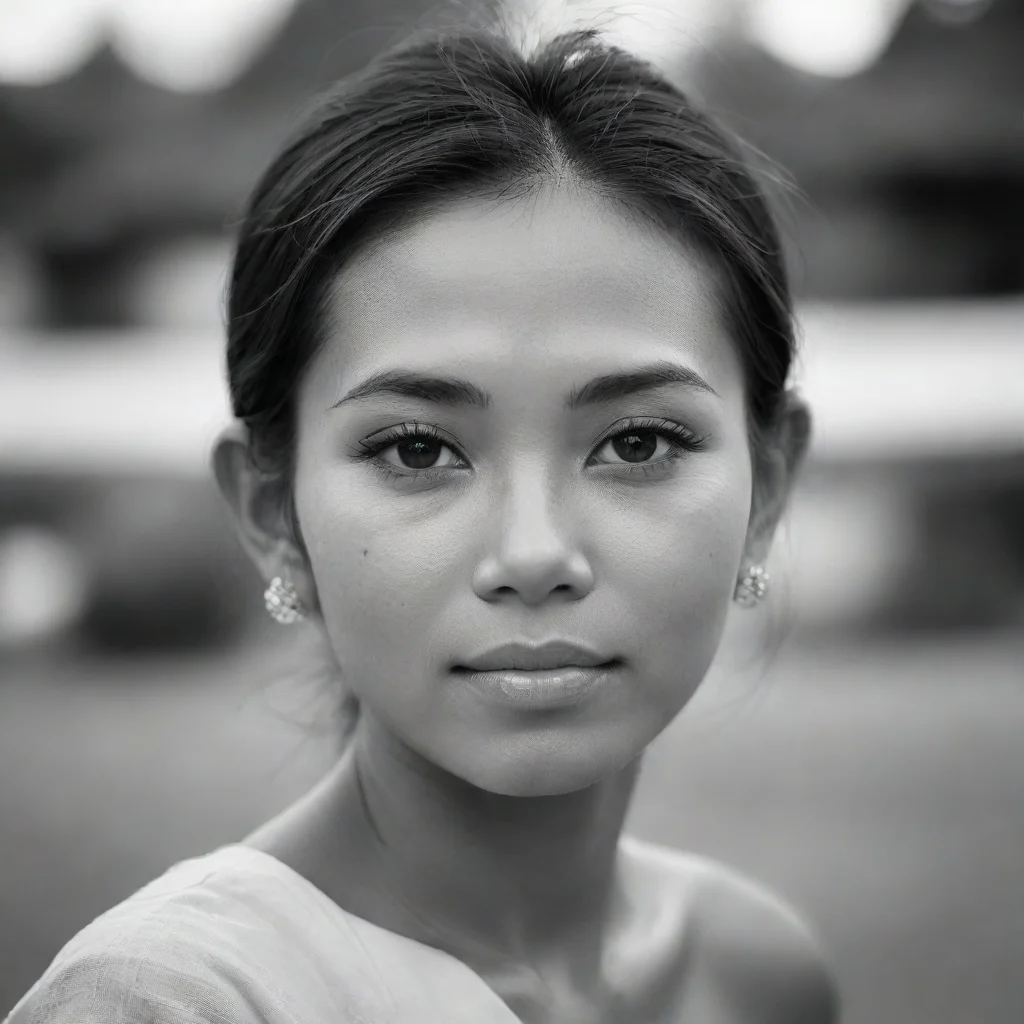 aitrending black and white portrait thai good looking fantastic 1