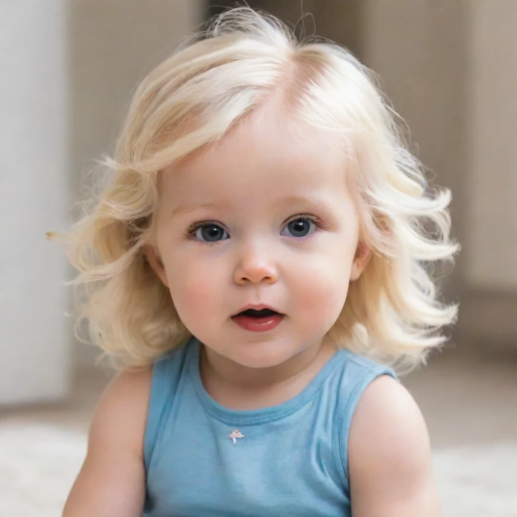 aitrending blonde toddler  good looking fantastic 1