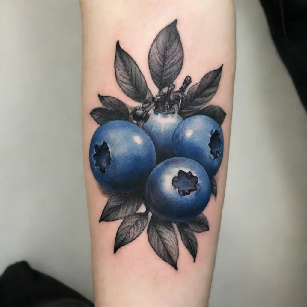 aitrending blueberry black and white fine line tattoo good looking fantastic 1