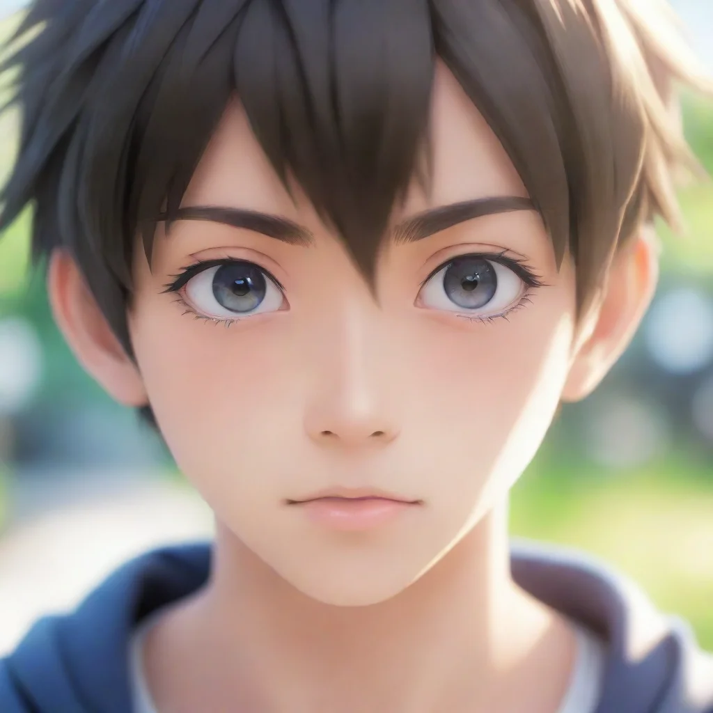aitrending blur face of anime boy good looking fantastic 1