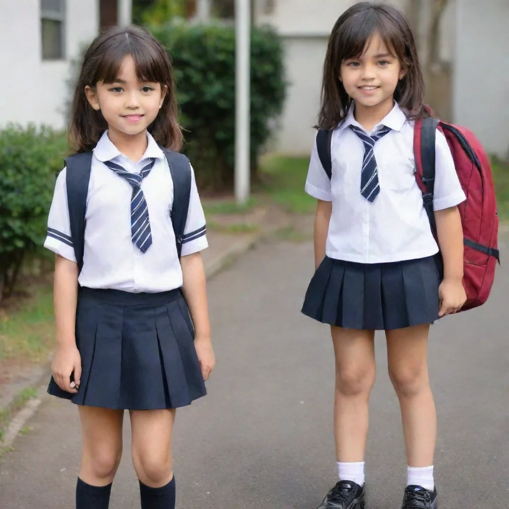aitrending boy to school girl good looking fantastic 1