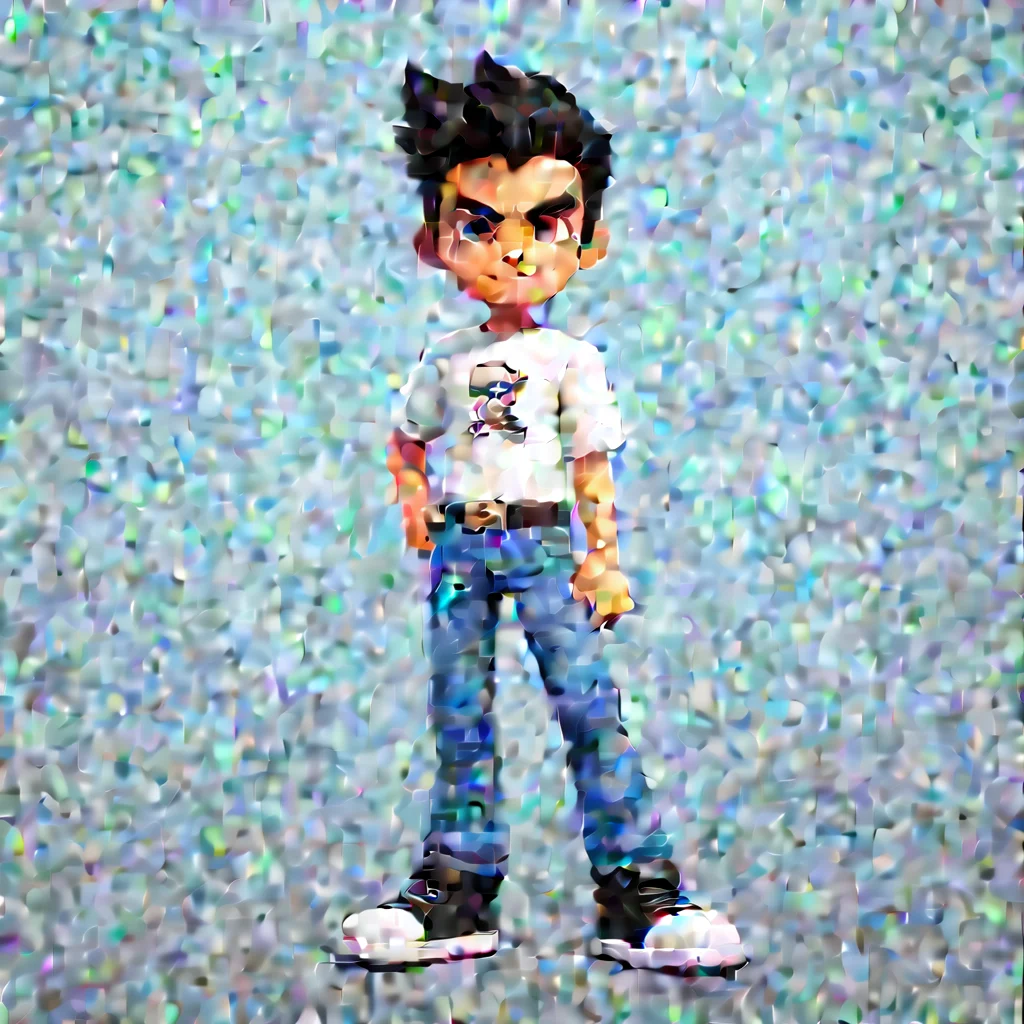 aitrending brawl stars boy with black hair%2C white shirt%2C blue jeans%2C and black shoes. good looking fantastic 1