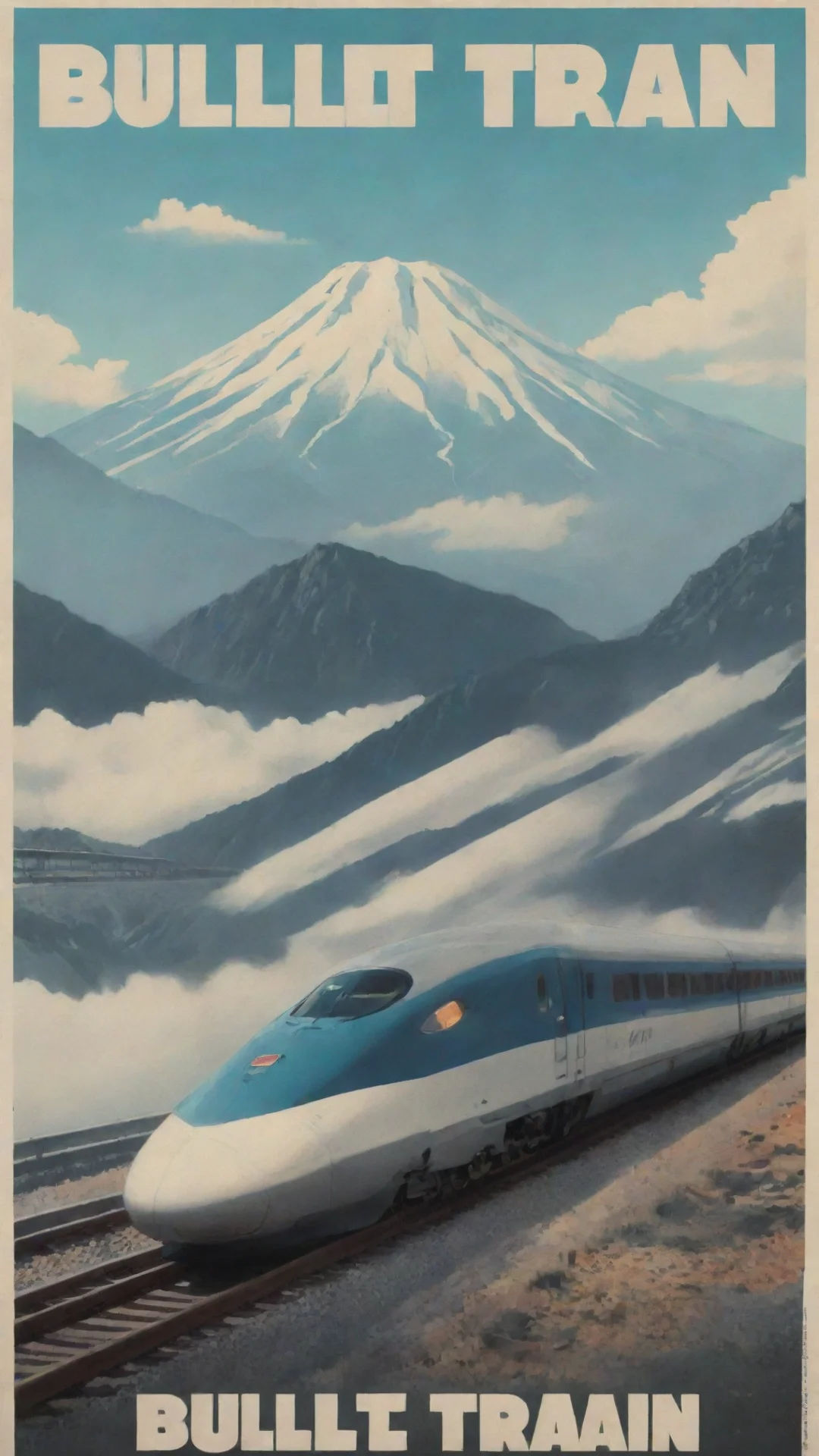 aitrending brian miller styled bullet train movie poster  good looking fantastic 1 tall