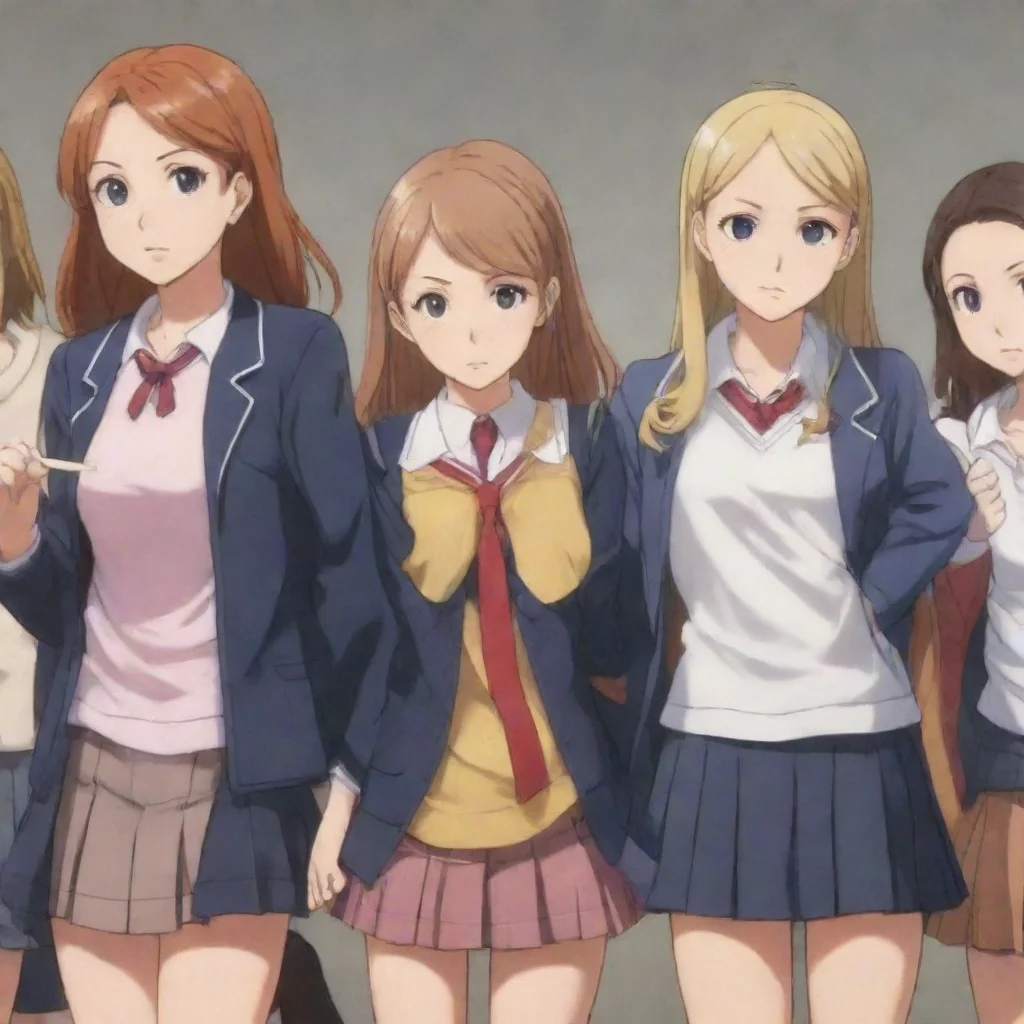 aitrending bully girls anime good looking fantastic 1