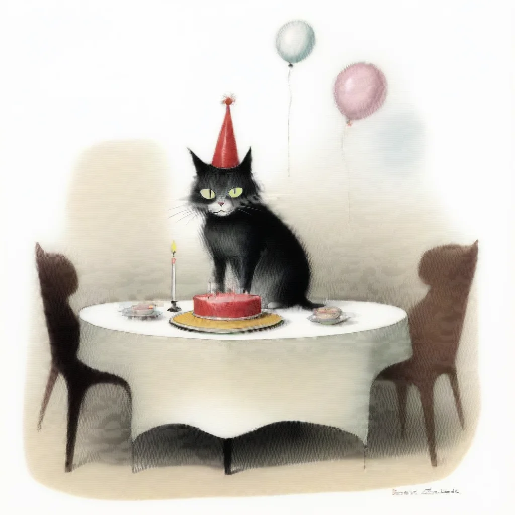 trending cat birthday card ronald searle good looking fantastic 1