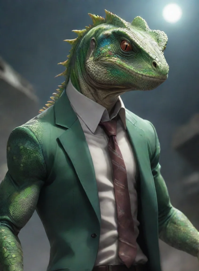 trending character lizard hd anime art man  epic detailed good looking fantastic 1 portrait43