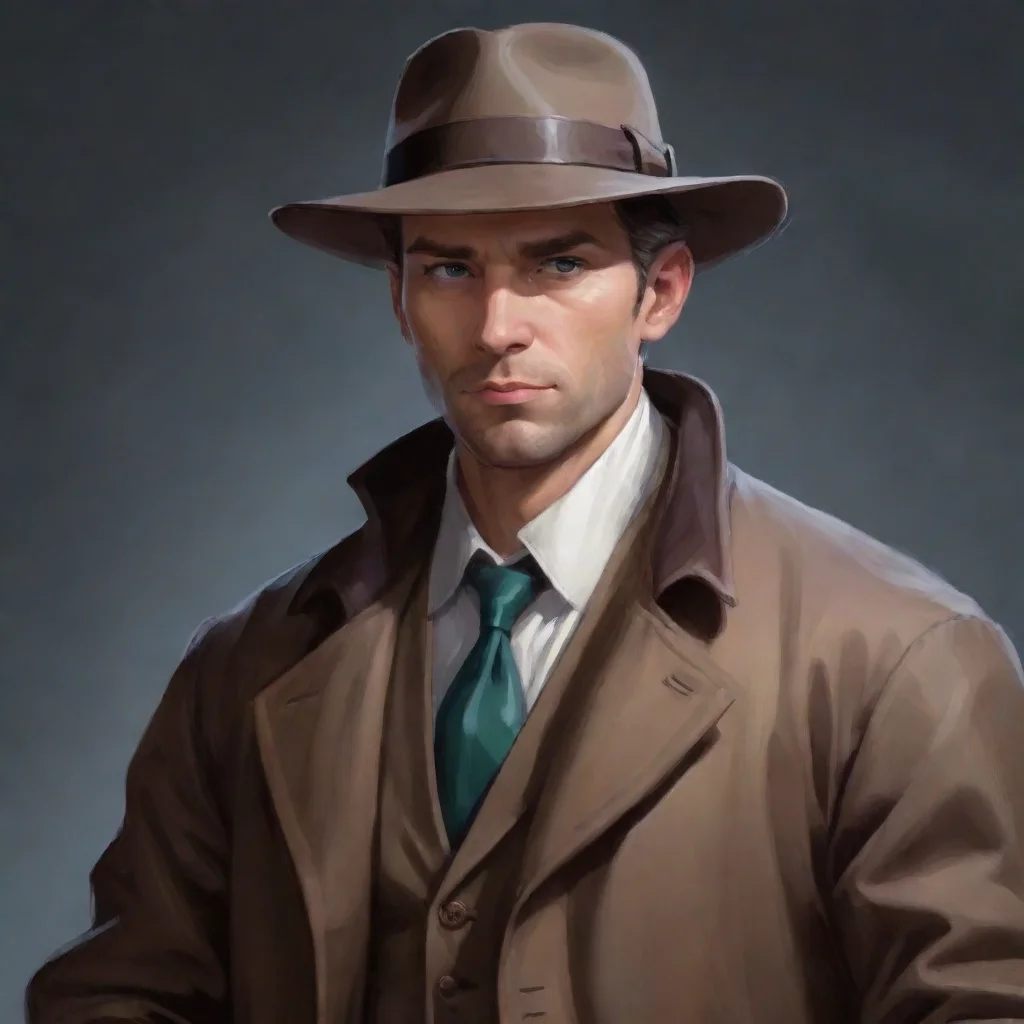 trending character profile picture male investigator dnd fantasy pathfinder painting ar 32 good looking fantastic 1