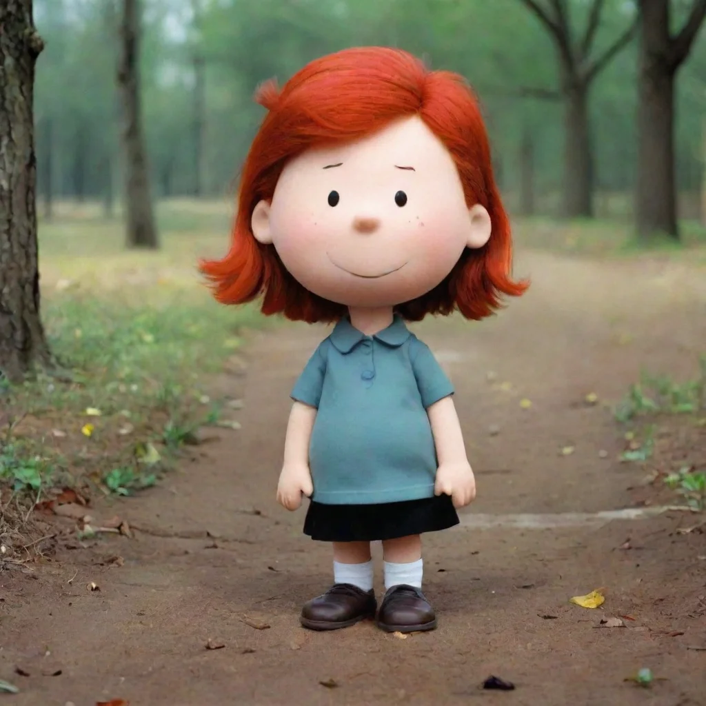 aitrending charlie brown little red haired girl good looking fantastic 1