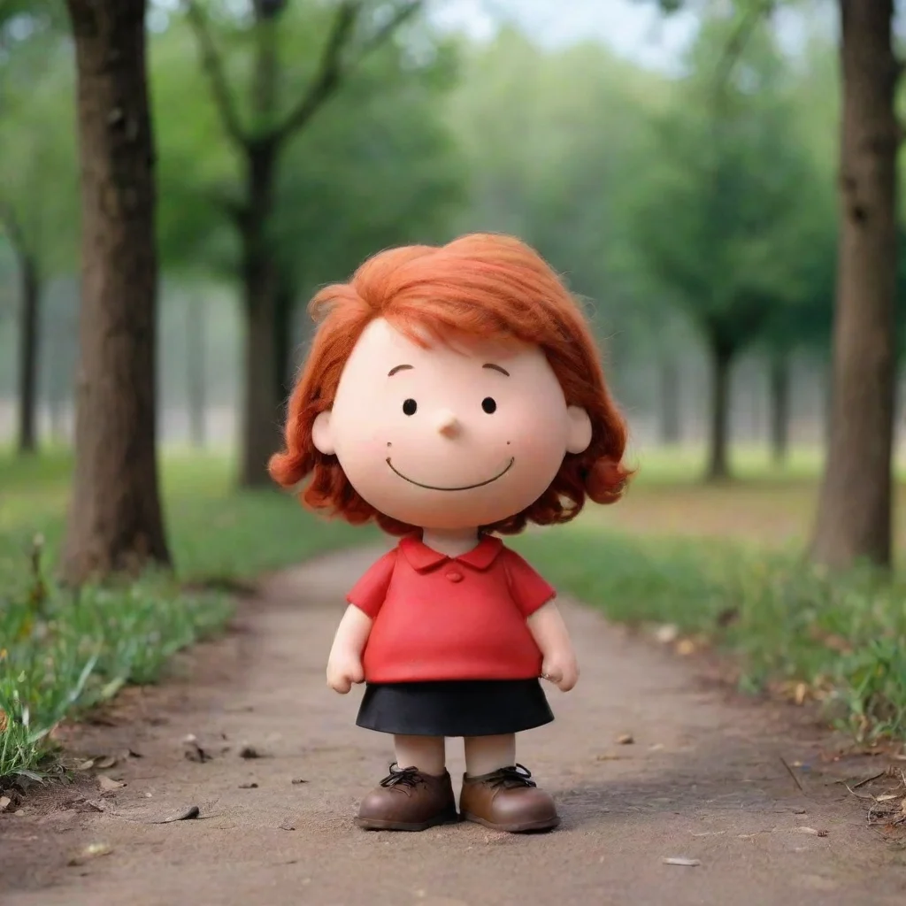 aitrending charlie brown little red haired girl holding hands good looking fantastic 1