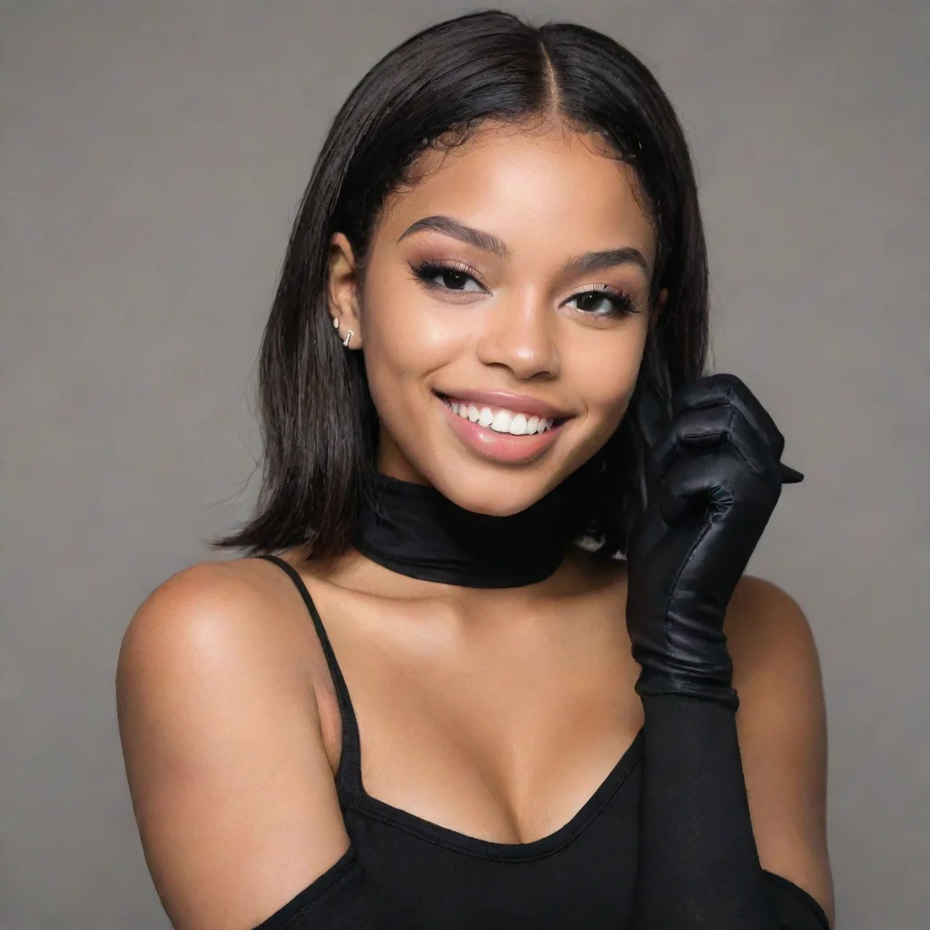 trending coi leray rapper  smiling with black gloves good looking fantastic 1