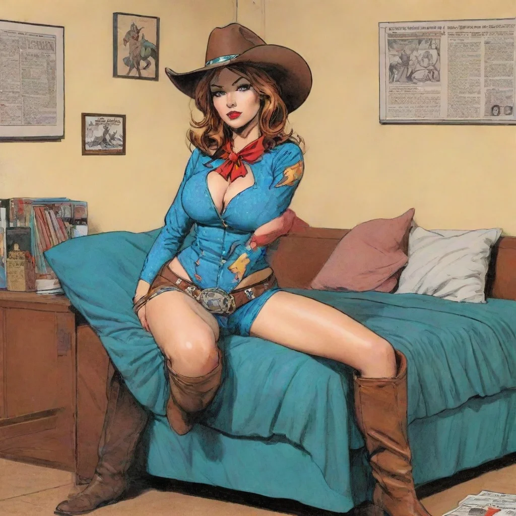 aitrending comic book cowgirl position  good looking fantastic 1