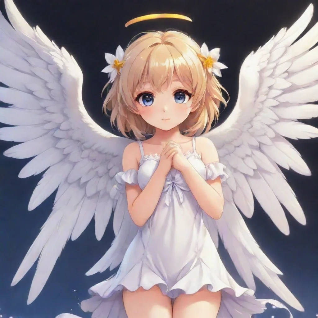 aitrending cute anime angel good looking fantastic 1