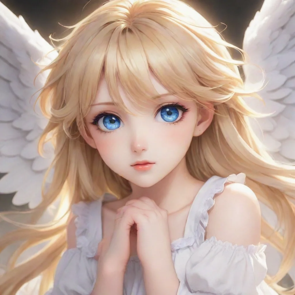 aitrending cute blonde anime anime angel with blue eyes good looking fantastic 1