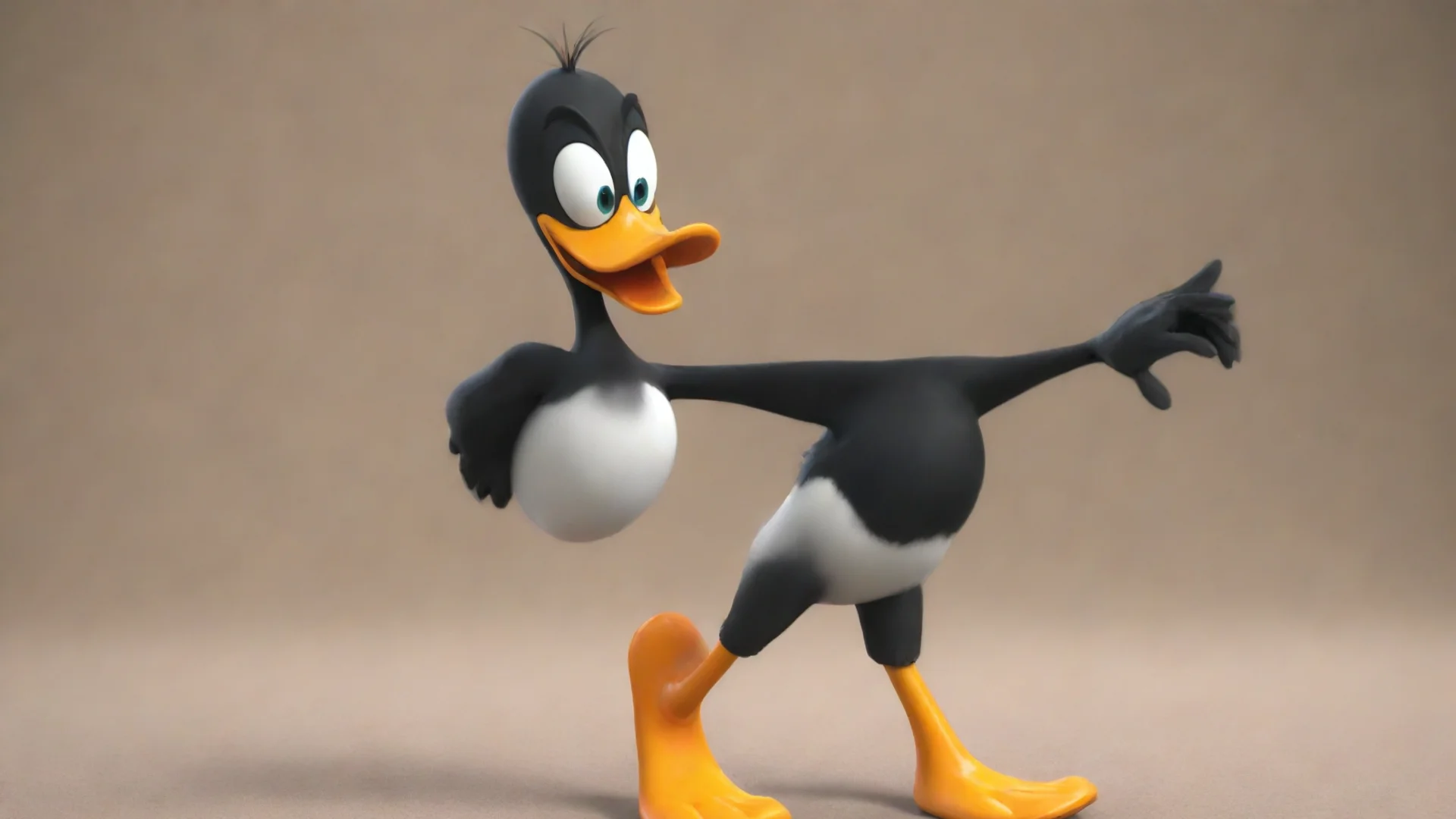 aitrending daffy the duck doing c0k3 hdr animation good looking fantastic 1 hdwidescreen