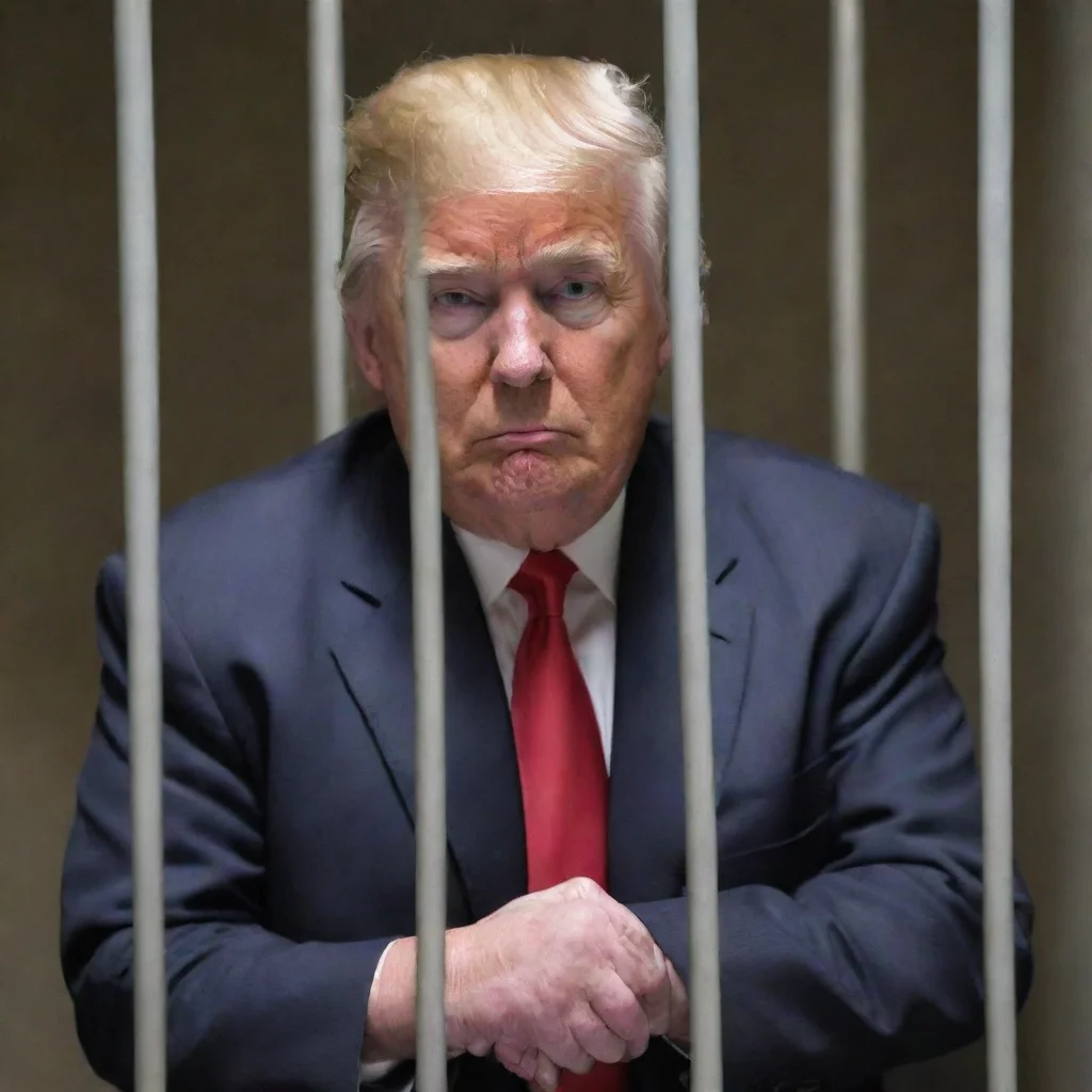 aitrending donald trump in jail good looking fantastic 1