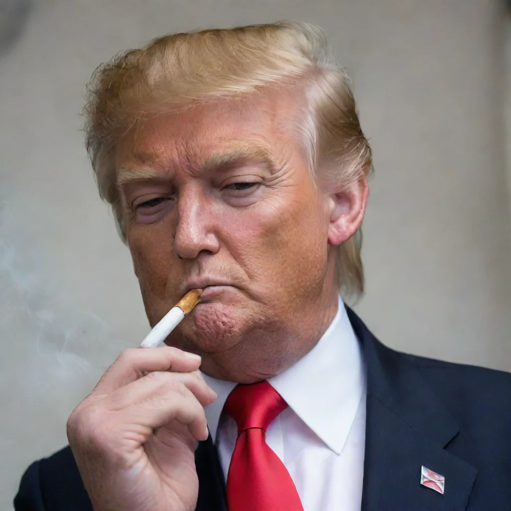 trending donald trump smoking good looking fantastic 1
