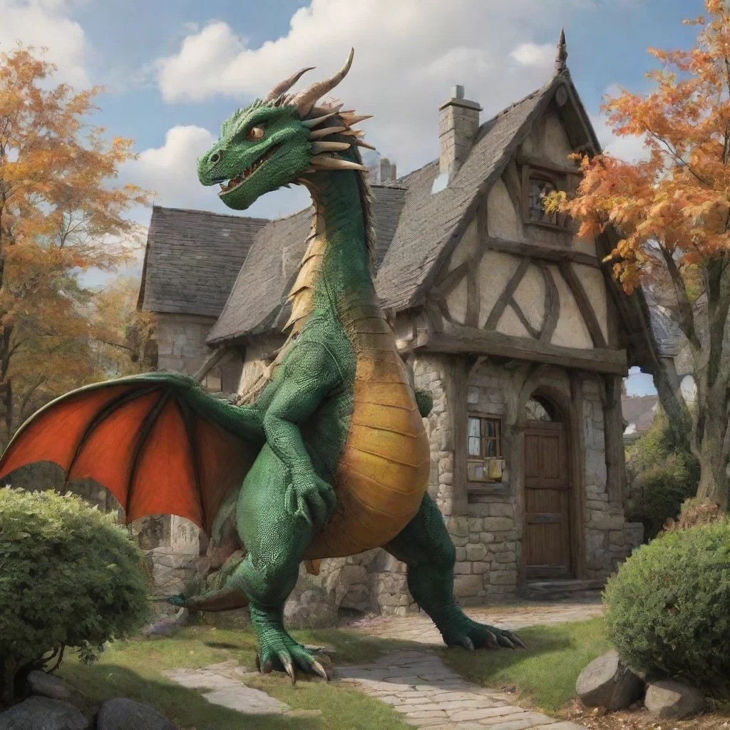 aitrending dragon goes house hunting good looking fantastic 1
