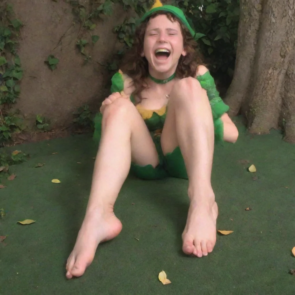 aitrending elf barefoot laughing tickle good looking fantastic 1