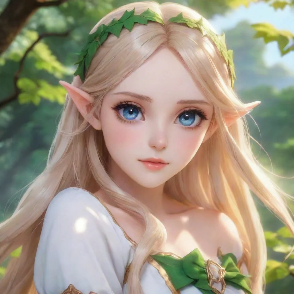 aitrending elf beauty grace wanderer anime beauty good looking fantastic 1
