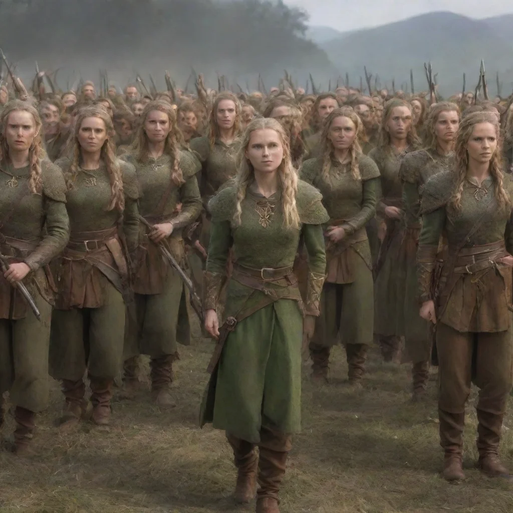 aitrending elf nors woman armies good looking fantastic 1